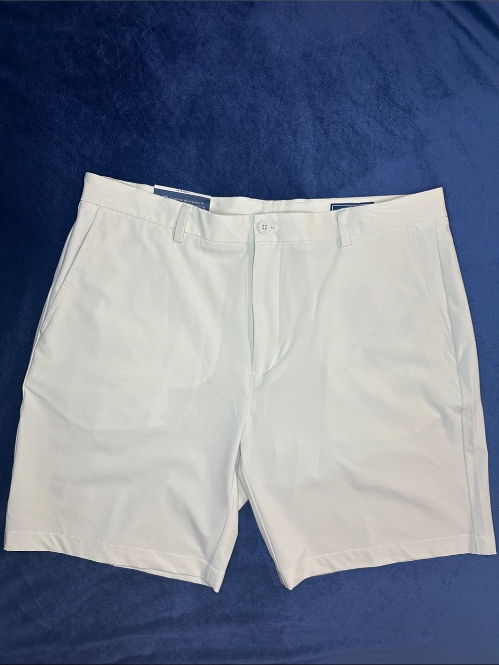 Vineyard Vines Navy Flat-Front Performance Shorts